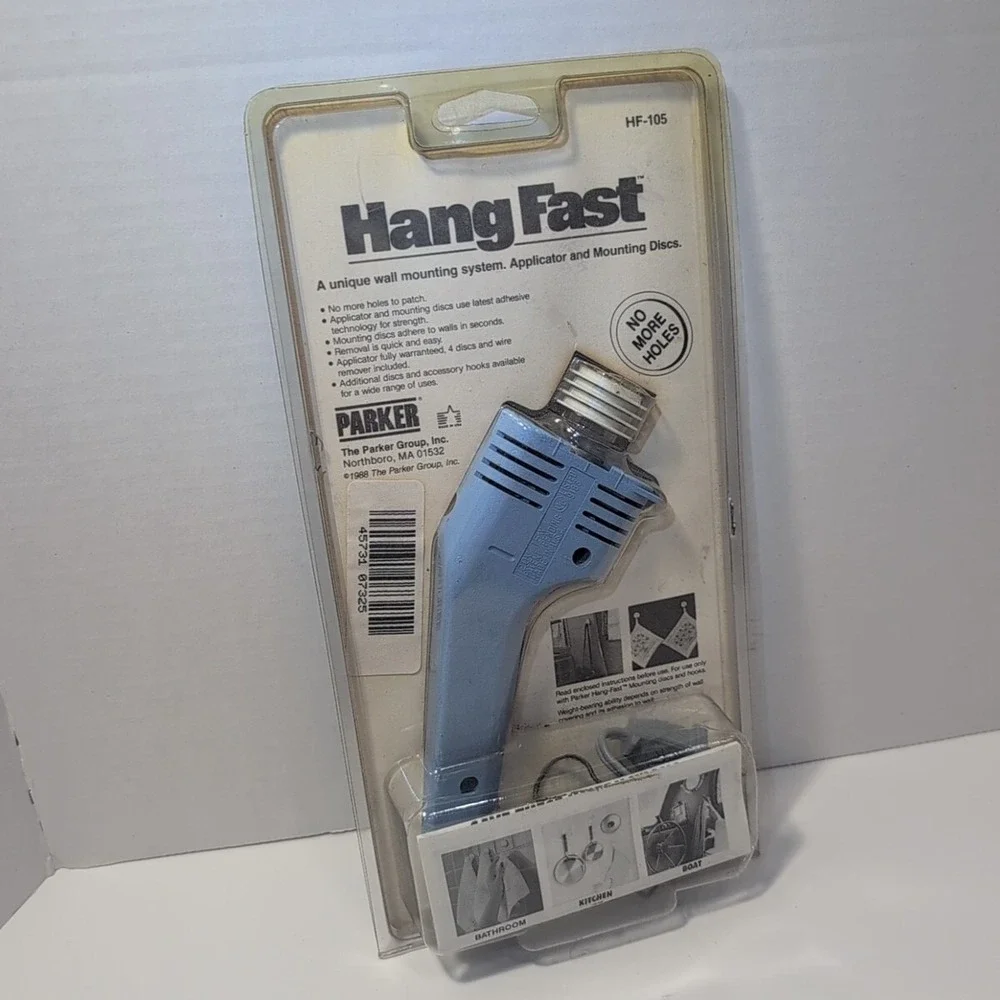 Vintage Sears Hang Fast A Unique Wall Mounting System #980481 Made In USA Sealed
